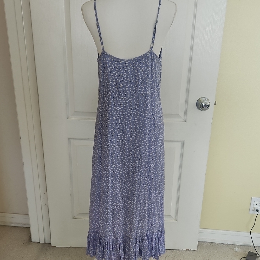 Rails Fridal Sky Blue Daisies Floral Print Midi Dress - Picture 5 of 9